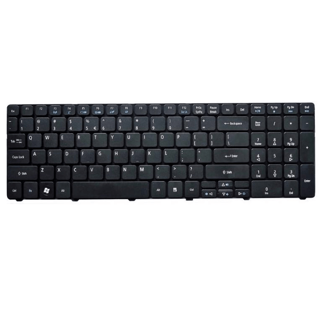 Astrum Replacement Laptop Keyboard for Acer E1-571 Normal Black US KBACE1-571-NB