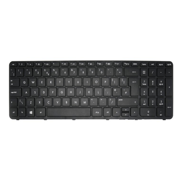 Astrum Replacement Laptop Keyboard for HP PAV-15E Chocolate W/O F Black US KBHPPAV-15E-CB