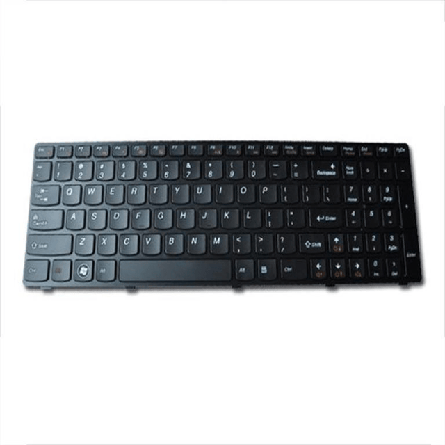 Astrum Replacement Laptop Keyboard for Lenovo G570 Chocolate Black US KBLNG570-CB
