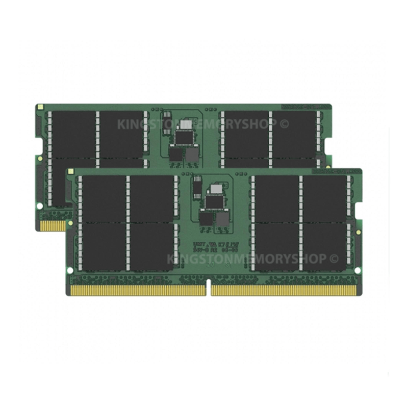 Kingston Technology 64GB DDR5 4800MHz SODIMM (Kit of 2) Memory Module KCP548SD8K2-64