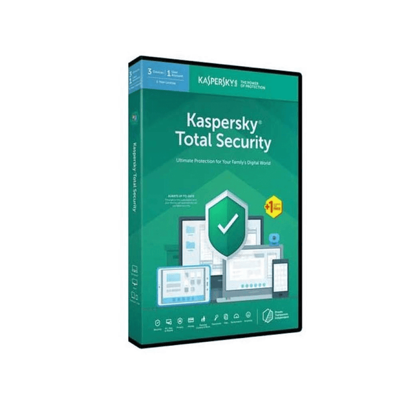 Kaspersky Total Security 2019 3+1 Devices 1 Year DVD KL1949QXDFS-9ENG