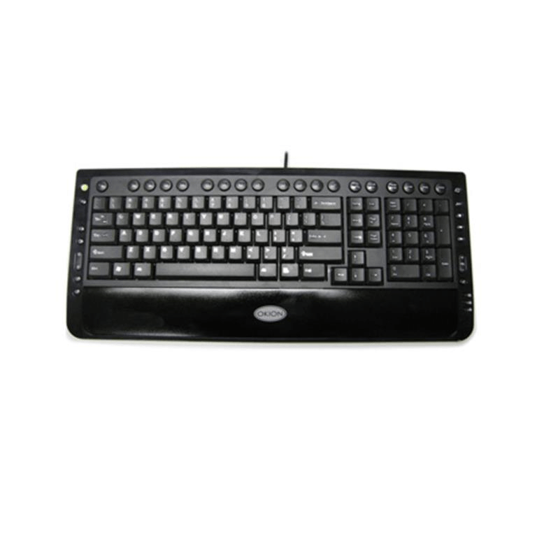 Okion Freetronics 1-Touch Internet Multimedia Desktop Keyboard KM159UP