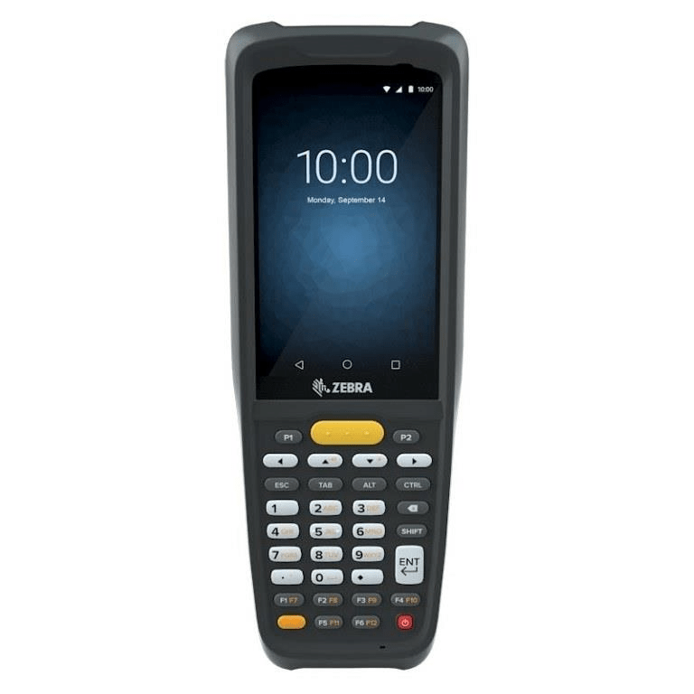 Zebra MC2700 4-inch 800 x 480p Handheld Touchscreen Mobile Computer Black KT-MC27BK-2B3S3RW