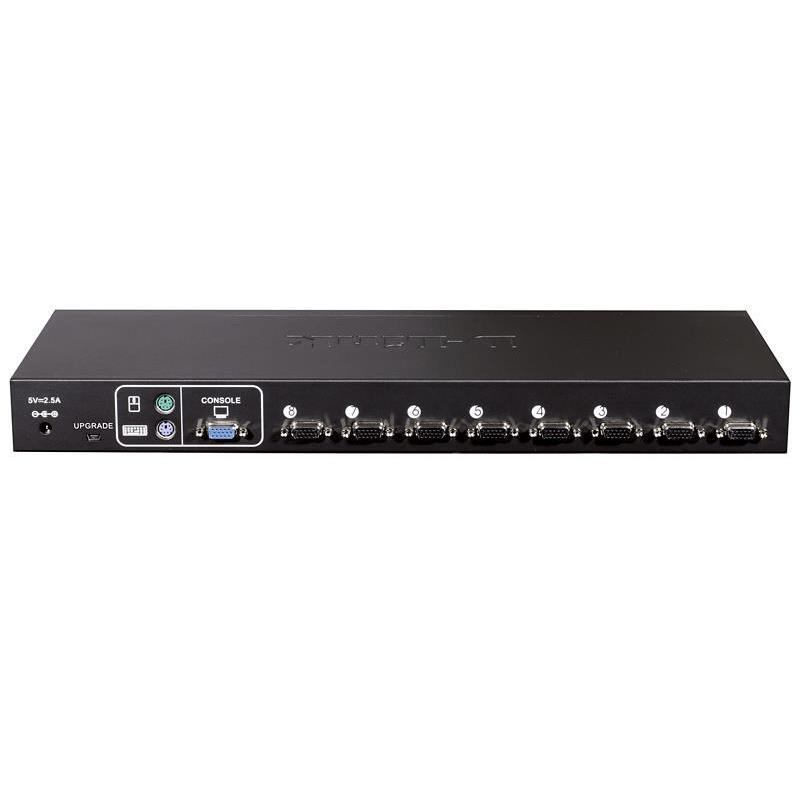 D-Link KVM-440 KVM Switch Rack Mounting Black