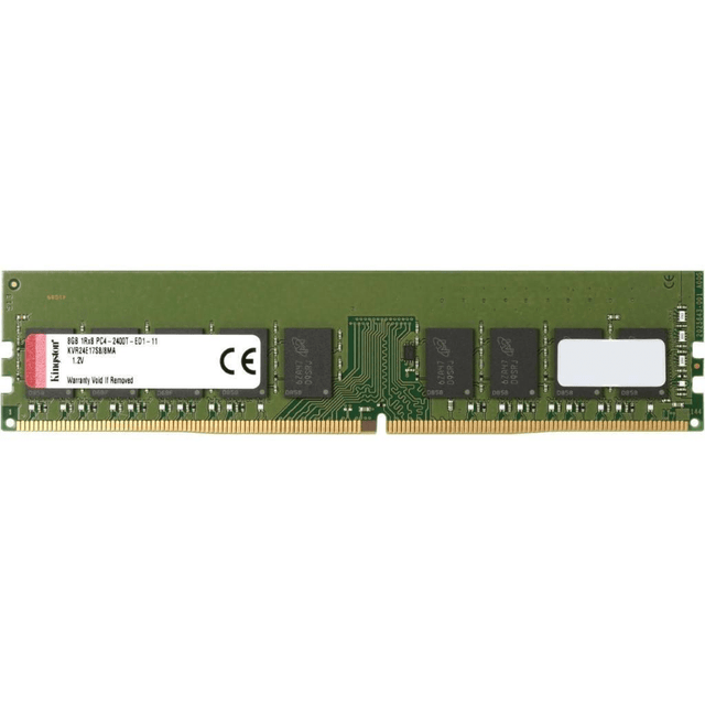 Kingston Technology CL17 Value Ram 8GB DDR4 2400MHz Memory Module KVR24E17S8/8MA