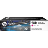 HP 981Y PageWide Magenta High Yield Printer Ink Cartridge Original L0R14A Single-pack