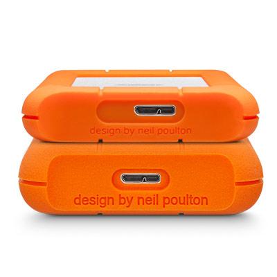 Seagate Rugged Mini 2TB Orange and Silver External Hard Drive LAC9000298