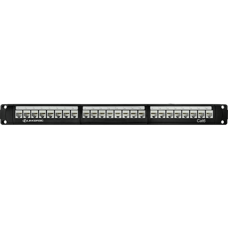 Linkbasic 24 port Cat6 Rack Mount Patch Panel LB PP246