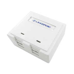 Linkbasic Cat6a Double Surface Mount Box LB-SM6