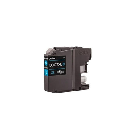Brother LC-675XLC Cyan High Yield Printer Ink Cartridge Original Single-pack