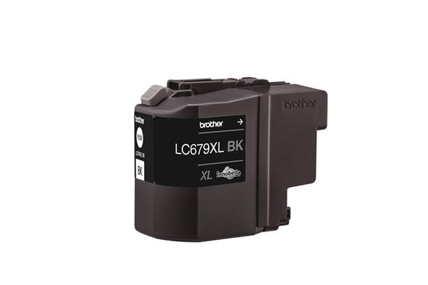 Brother LC-679XLBK Black High Yield Printer Ink Cartridge Original Single-pack