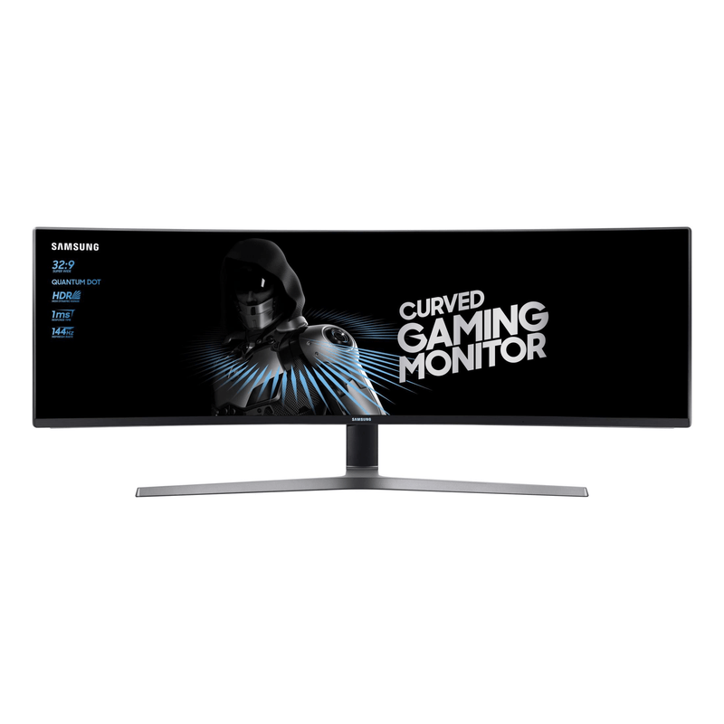 Samsung C49HG90DMU 49-inch 3840 x 1080px FHD Ultra Wide Plus 144Hz 1ms AMD FreeSync Curved Gaming Monitor LC49HG90DMUXEN