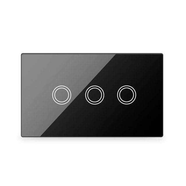 Lifesmart Smart Light Switch 3 lines - Black LS125BL