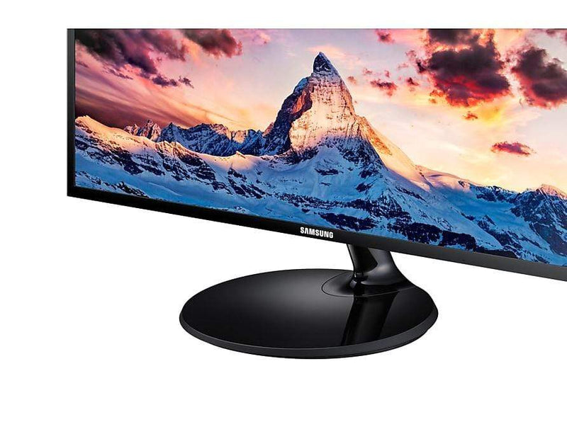 Samsung LS24F350 24-inch 1920 x 1080px FHD 16:9 60Hz 4ms AMD FreeSync PLS Curved LED  Gaming Monitor LS24F350FHMXZN