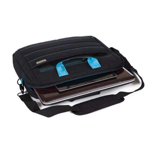 Black LSM7738A notebook case 39.6 cm (15.6") Briefcase Black, Blue