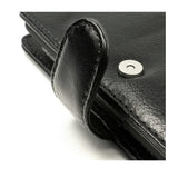 Tuff-Luv Personalised Leather Wallet Style Case for Sony Xperia Z3 & Dual Black LZR_J2_51
