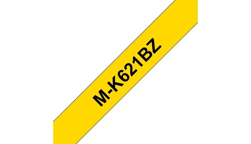 Brother M-K621B Label-making Tape Black On Yellow
