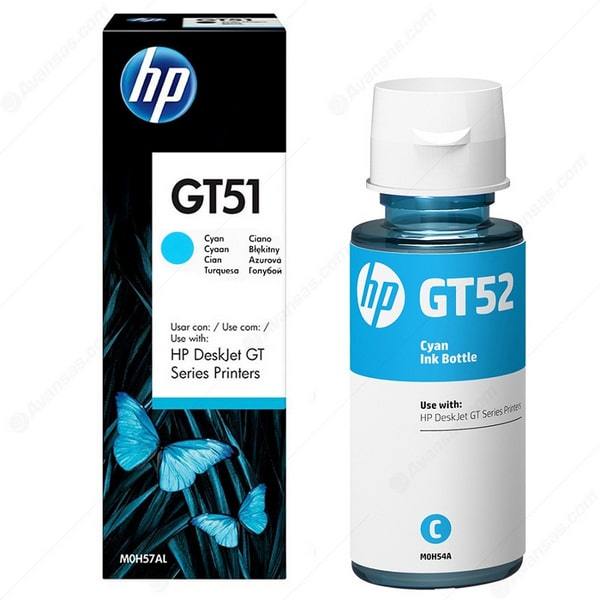 HP GT52 Cyan Printer Ink Bottle Original M0H54AE Single-pack