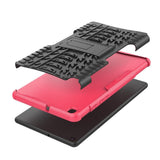 Tuff-Luv Armour Case Rugged & Stand for Samsung Tab A 8.0 T290/T295 - Pink M1155