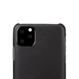 Tuff-Luv Slim Leather Shell Case Wrap Compatible With iPhone 11 Pro Black M1333