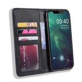 Tuff-Luv Horizontal Flip Leather Case with Wallet for iPhone 11 Black M1341