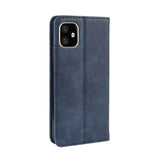 Tuff-Luv Horizontal Flip Leather Case with Wallet for iPhone 11 Blue M1342