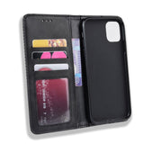 Tuff-Luv Horizontal Flip Leather Case Wallet for iPhone 11 Pro Max Red M1351