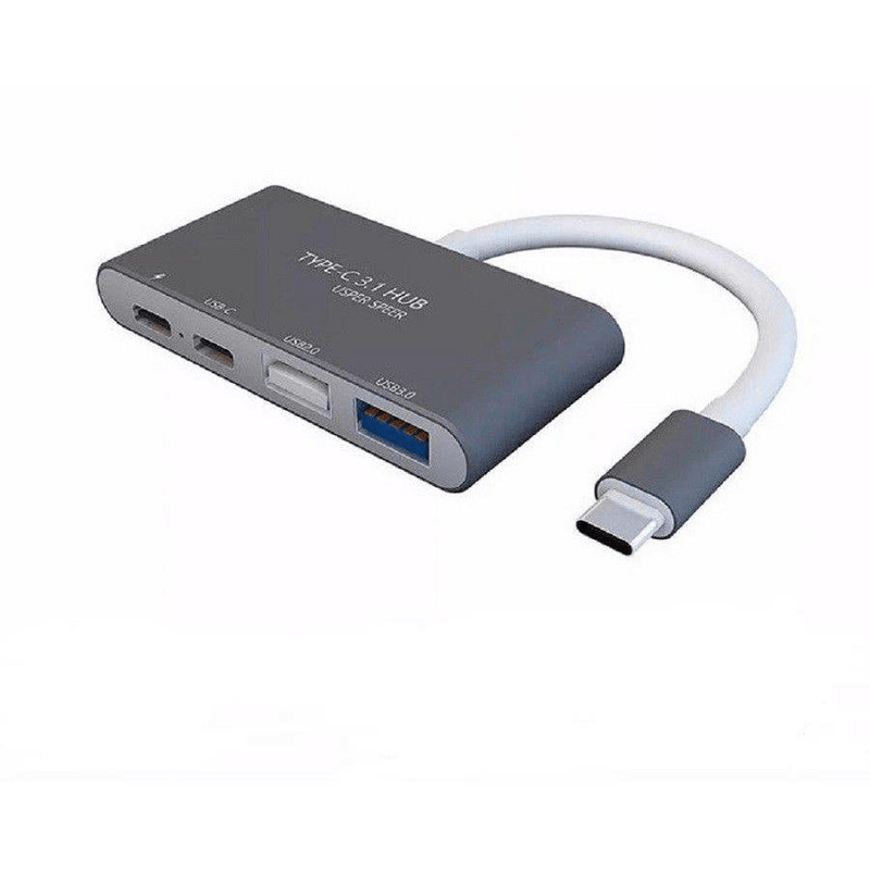 Tuff Tech Usb Tuff-Luv 4Port USB-C Hub with Power Delivery M2240