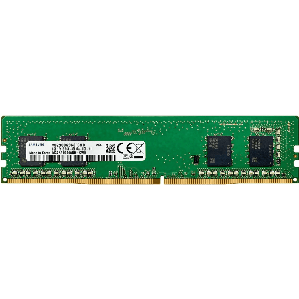 Samsung M378A1K43EB2-CWE U-DIMM Memory Module 8GB DDR4 3200MHz