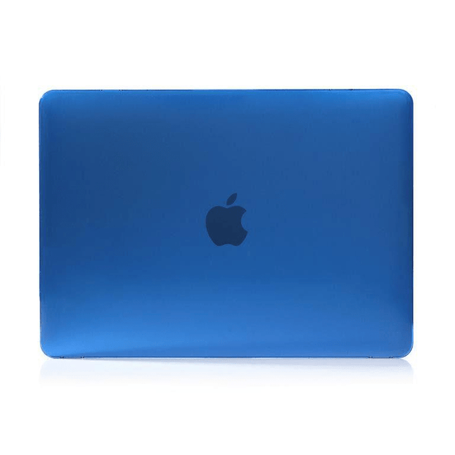 Tuff-Luv Clear Hard-shell Crystal case for Macbook 12-inch - Blue M733