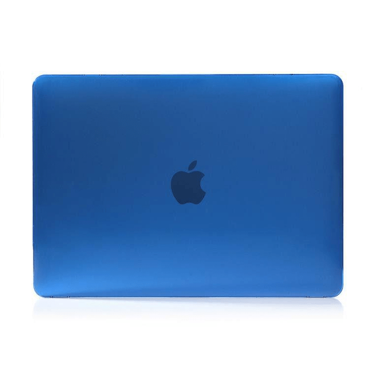 Tuff-Luv Clear Hard-shell Crystal case for Macbook 12-inch - Blue M733