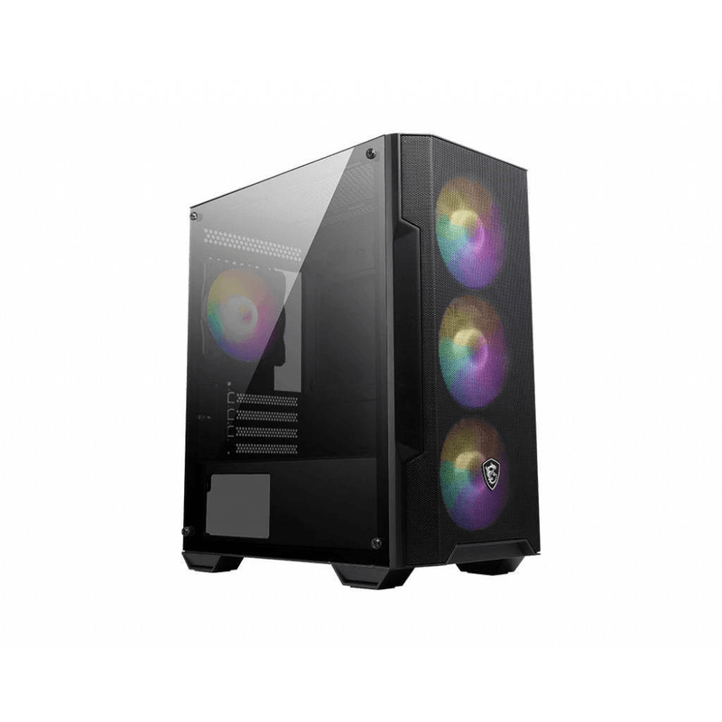 MSI MAG Forge M100A Micro Tower Black PC Case