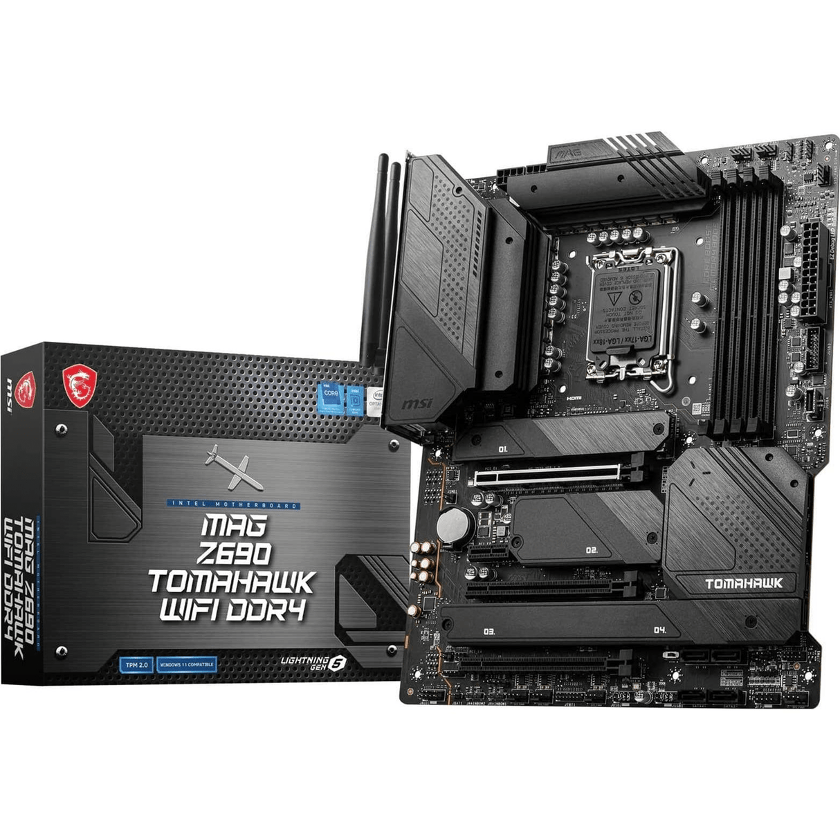 MSI MAG Z690 Tomahawk WIFI DDR4 Intel LGA1700 ATX Motherboard MAG Z690 TOMAHAWK WIFI DD