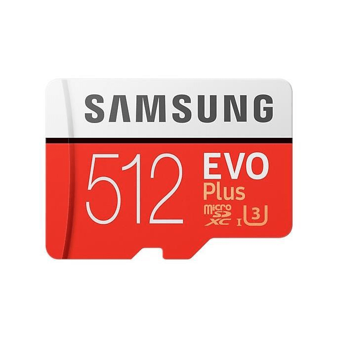 Samsung EVO Plus memory card 512 GB MicroSDXC UHS-I Class 10