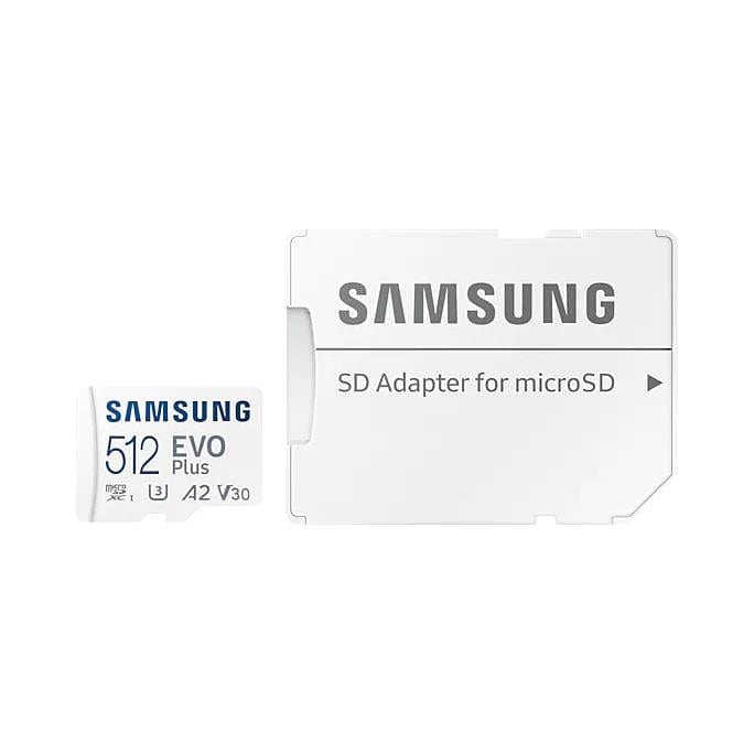 Samsung EVO Plus Memory Card 512 GB microSD UHS-I Class 10 MB-MC512KA/APC