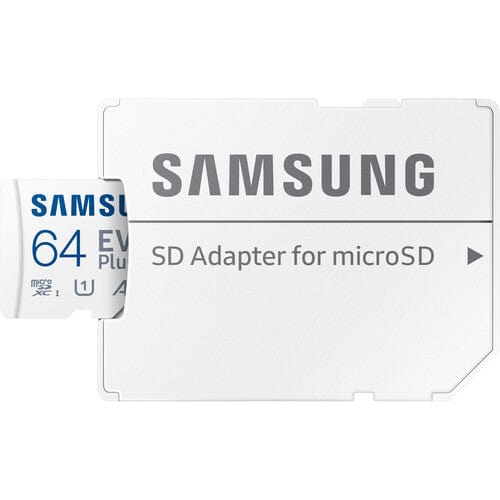 Samsung EVO PLUS Memory Card 64GB MicroSDXC UHS-I Class 10 MB-MC64KA/APC