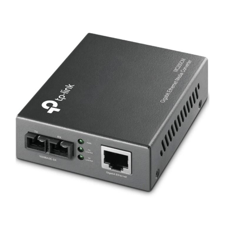 TP-Link MC200CM Network Media Converter Multi-mode Black MC200CM