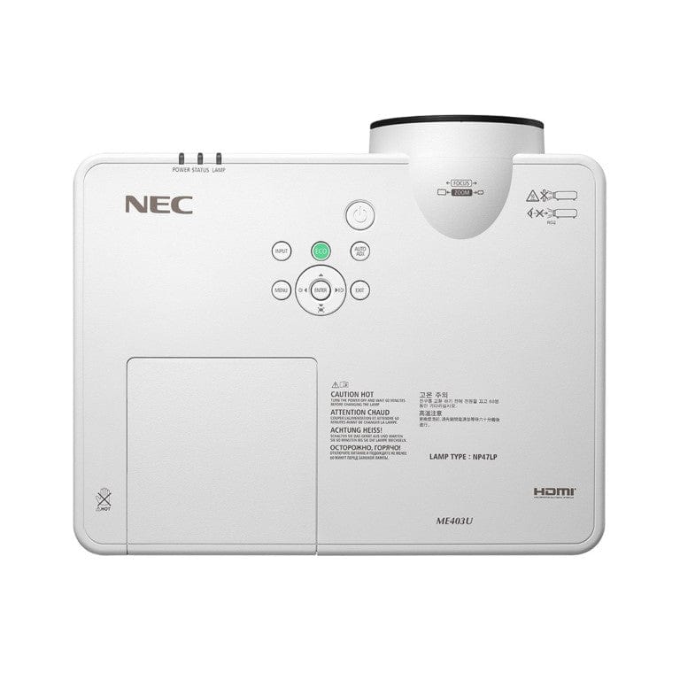 NEC ME403U 4000 Lumens WUXGA 3LCD Professional Business Projector