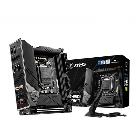 MSI MEG Z490I UNIFY Motherboard Mini-ITX LGA1200 WiFi 6