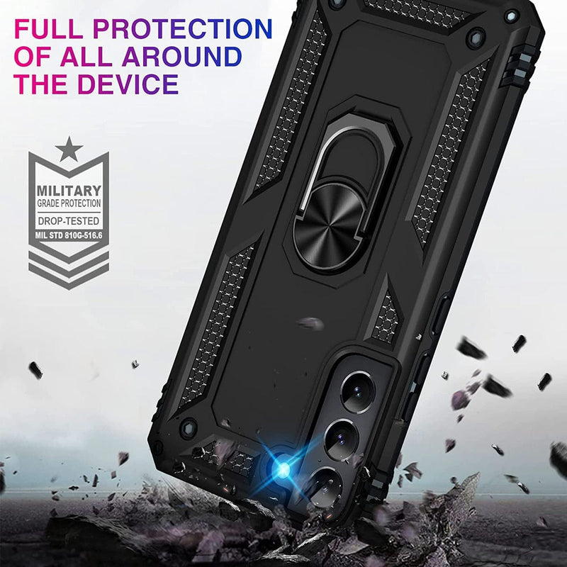 Tuff-Luv Rugged Case Samsung Galaxy S22 Plus - Black MF1006