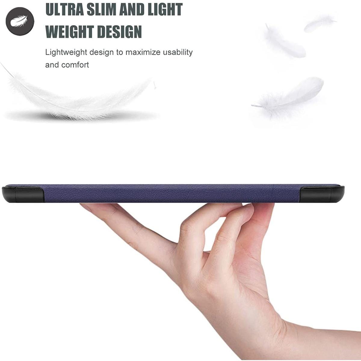 Tuff-Luv Smart Case and Stand Samsung Galaxy A7 Lite SM-T220/T225 - Blue MF1066