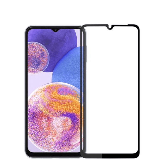 Tuff-Luv 2.5D Tempered Glass Full Screen Protection Samsung Galaxy A23 - Clear MF1167
