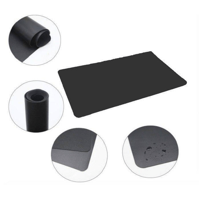 Tuff-Luv Ultra Thin Mega Desk pad Mat for Home and Office – Black (M) MF3204