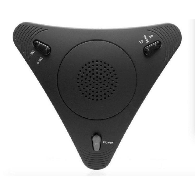 Tuff-Luv USB Desktop Conference Room Microphone Speaker Black MF3272