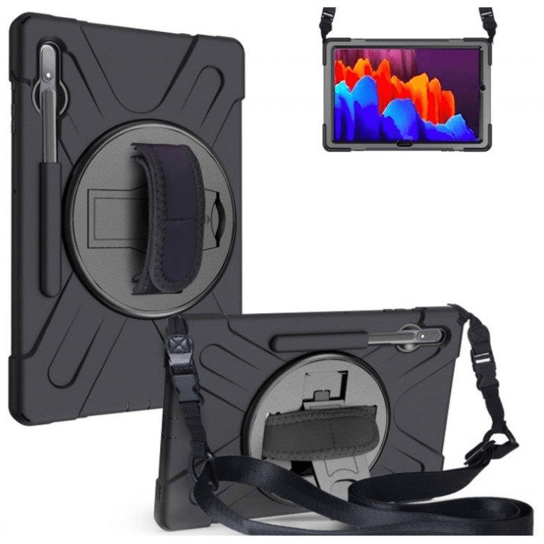 Tuff-Luv 10.9-inch Armour Jack Rugged Case and Stand for Apple iPad Air 4 Black MF3291