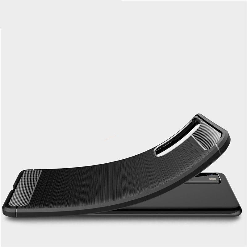 Tuff-Luv Carbon Stlye Rugged Armour Case for Samsung S20 FE - Black MF3356