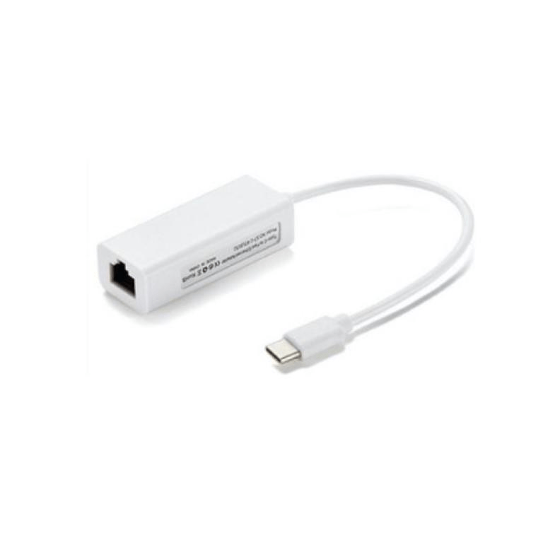 Tuff-Luv USB-C to Network RJ45 Adapter White MF3361W10