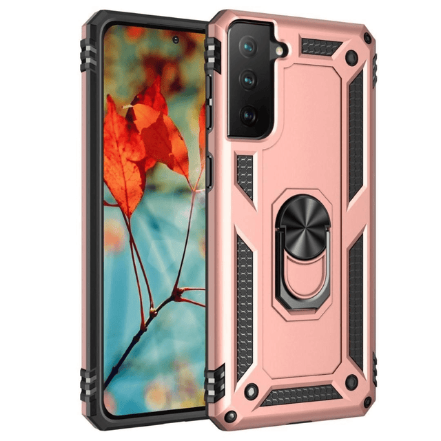 Tuff-Luv TPU/PC Rugged Case and Stand Samsung S21 Ultra Pink MF3442