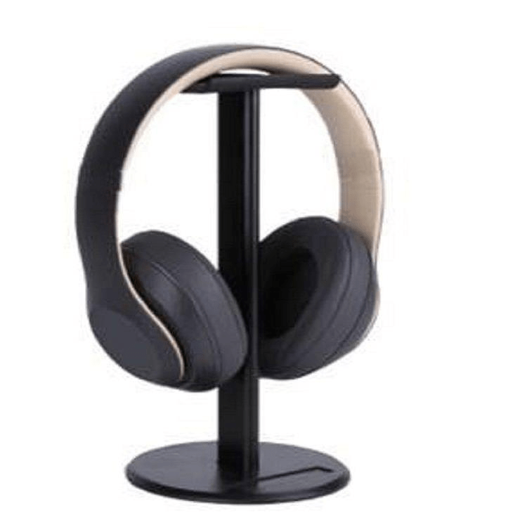 Tuff-Luv Universal Headset Call Centre Headphones Holder - Black Aluminium MF487