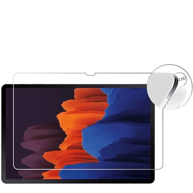 Tuff-Luv 2.5D Tempered Glass for Samsung Galaxy S8 Plus and Galaxy Tab S7 Clear MF525